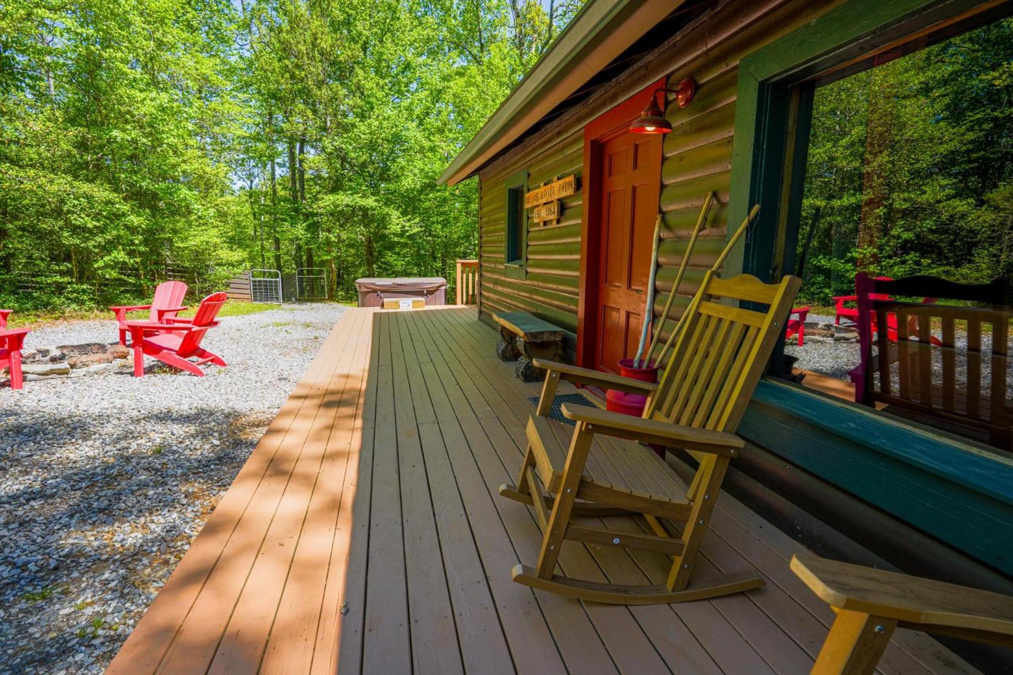 The Big Little Cabin - Hot Tub & Playground Dahlonega Εξωτερικό φωτογραφία